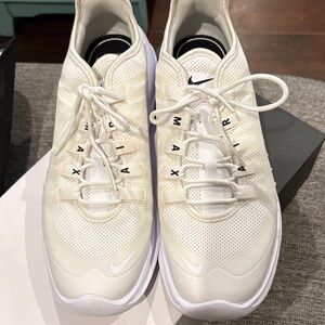 Nike Air Max Men's Cream Athletic Shoes